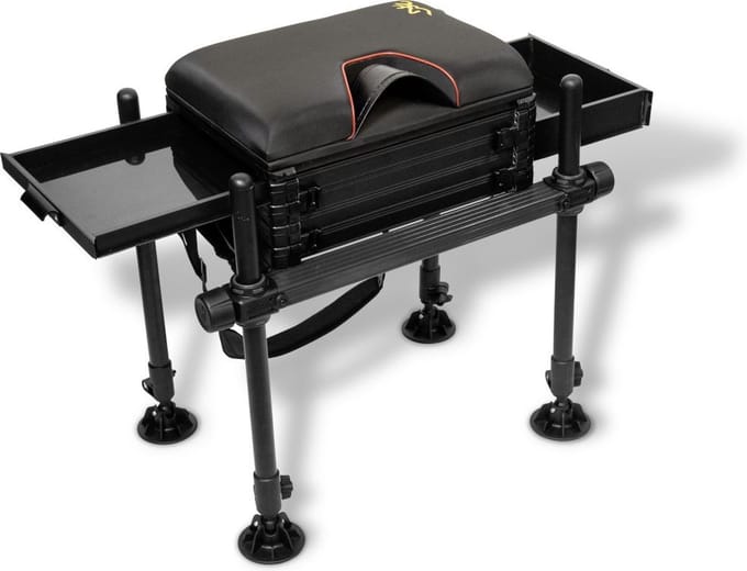Browning viskist - xi-box 30 - Uit te bouwen met Rive lade - Zelfde maten en sluitingen als Rive - Viskoffer -Zit kist