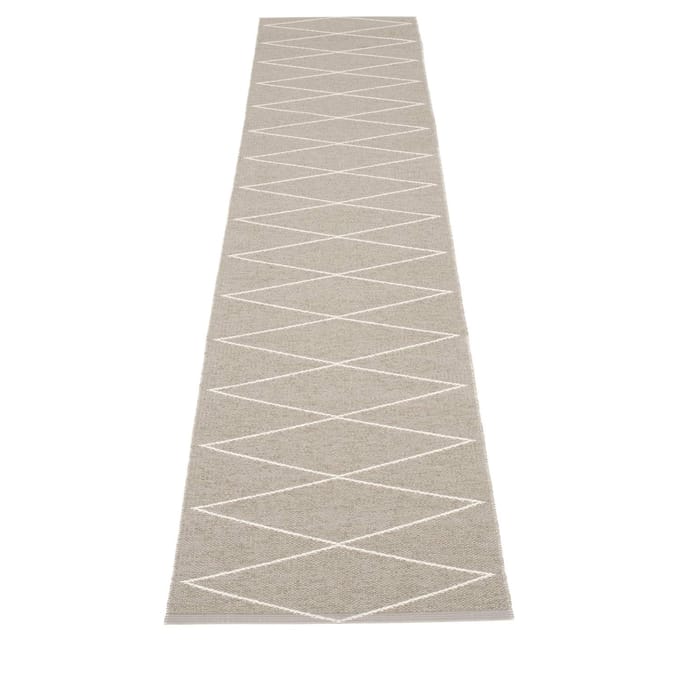 Pappelina - Max vloerkleed - modder - 70 x 320 cm - bruin