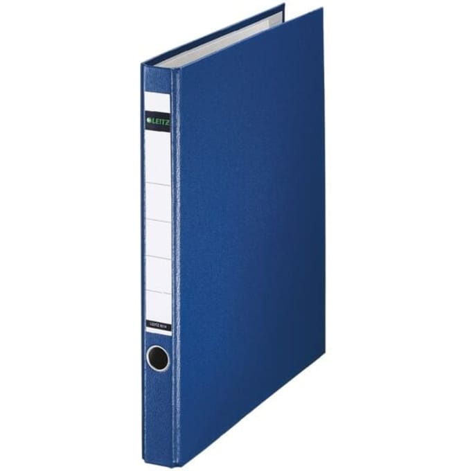 LEITZ® ringmap 1014, A4, 35 mm, PP, blauw