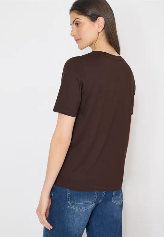 Shirt met print aan de voorkant