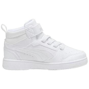 PUMA Puma Rebound V6 Mid AC+ PS Unisex Sneakers - PUMA White-Cool Light Gray