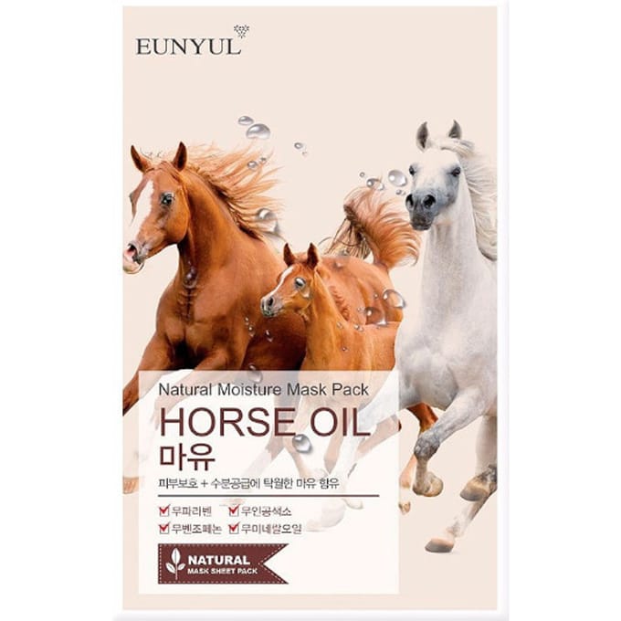 EUNYUL - Natural Moisture Mask Pack - Horse Oil - 1stuk