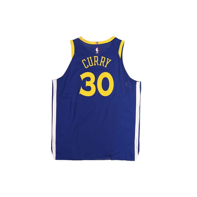 Nike Nba Golden State Warriors Stephen Curry Icon Edition Authentiek Jersey 863022-495 L