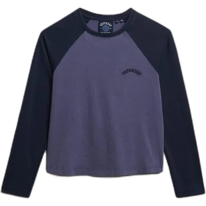 Dames-T-shirt met lange mouwen Superdry Essential