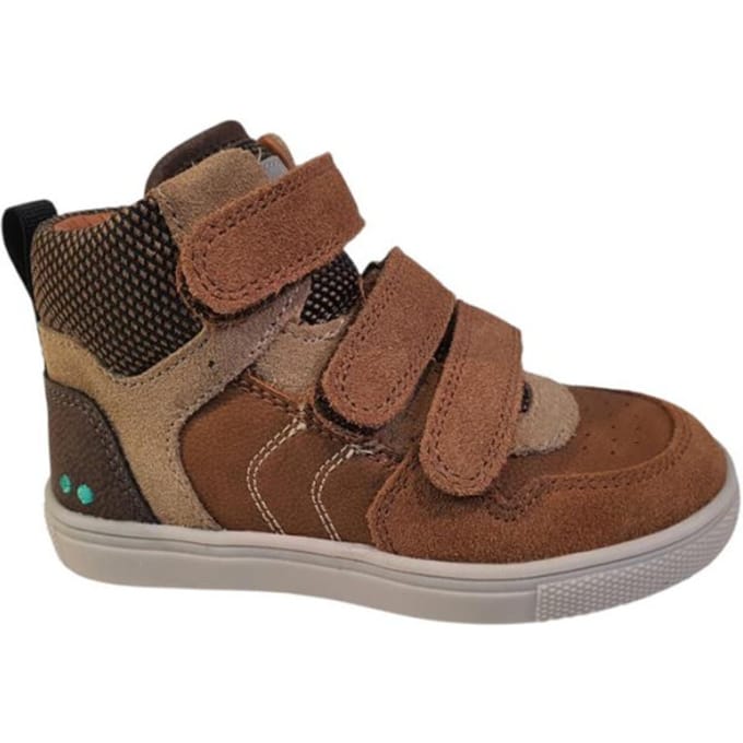 Lio Louw Hoge Sneakers Jongens Bruin