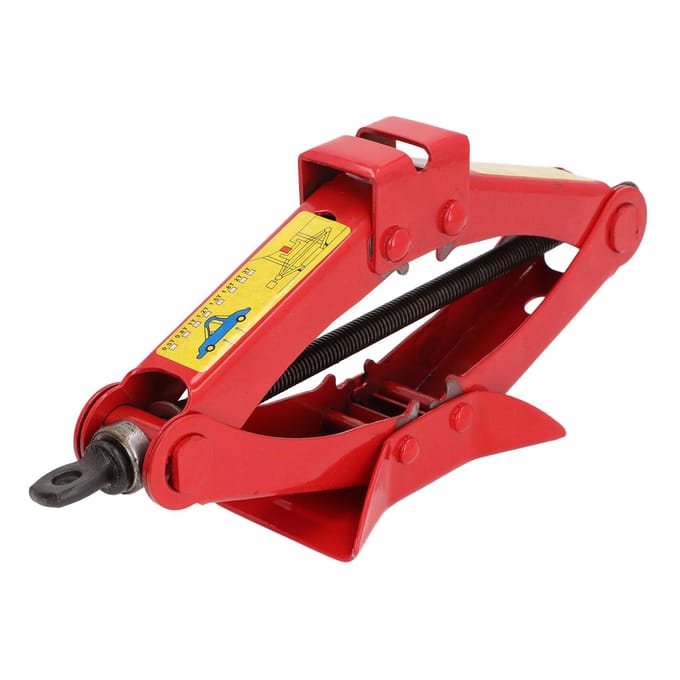 Schaarkrikset met arbeidsbesparende handgreep Draagbaar voor autolift 1763LB 0,8 ton capaciteit red