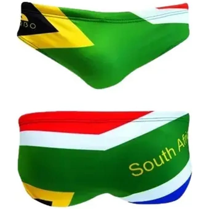 Turbo South Africa Zwemslip Groen M Man