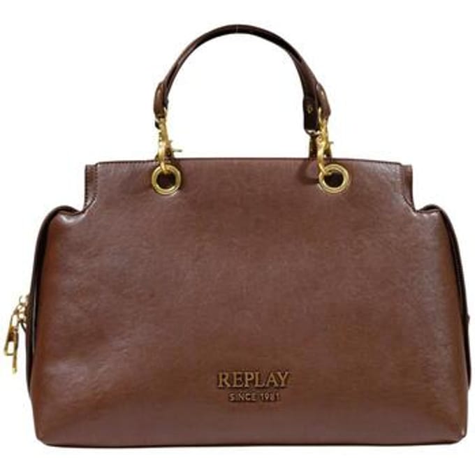 REPLAY handtas schoudertas Hand Bag Brown bruine