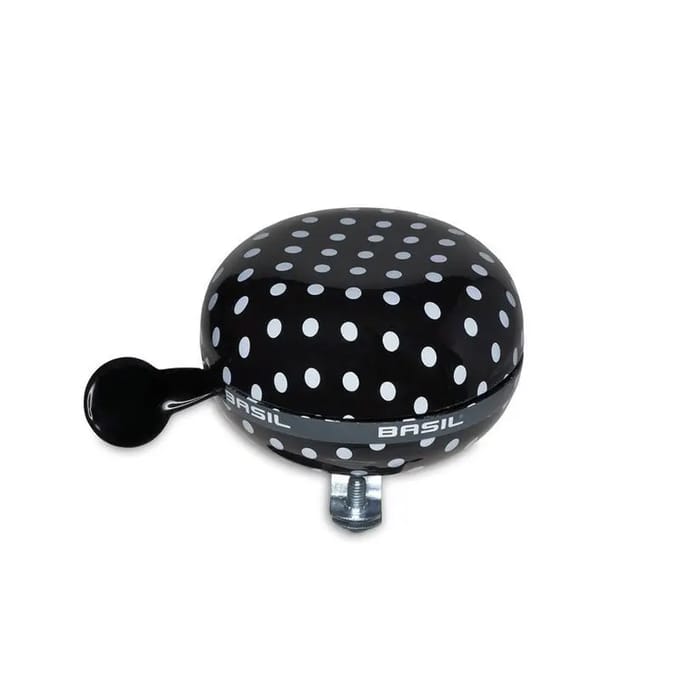 BIG BELL POLKADOT.black/white dots