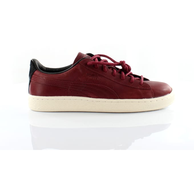 Puma Basket Citi Serie Rood Leer Herentrainers 358891 02