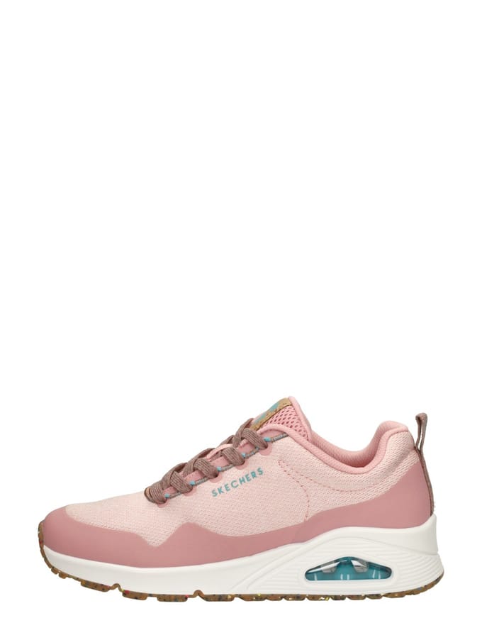 Skechers Uno - Pla-Knit Sneakers Laag - Roze