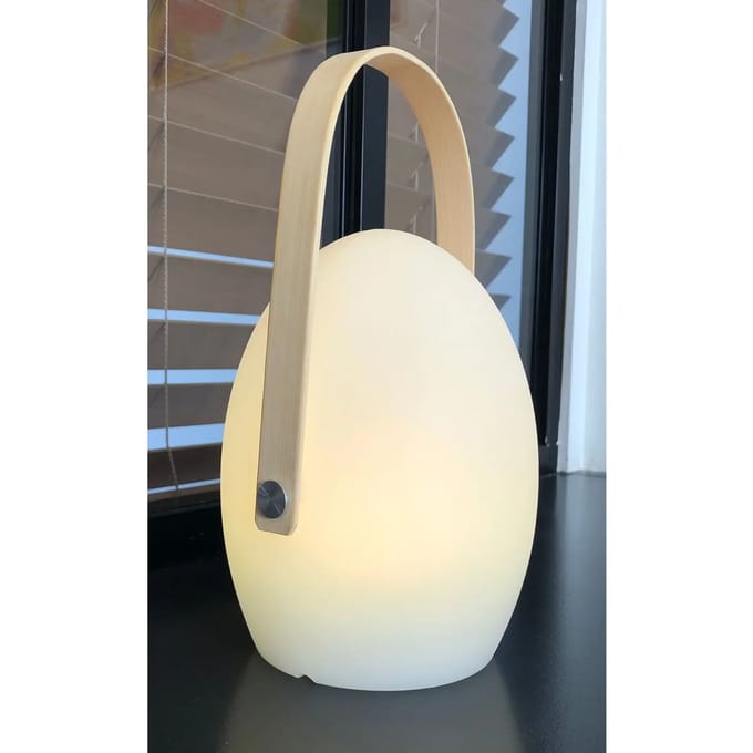 Ovale LED tafellamp Wilsa Garden Faro