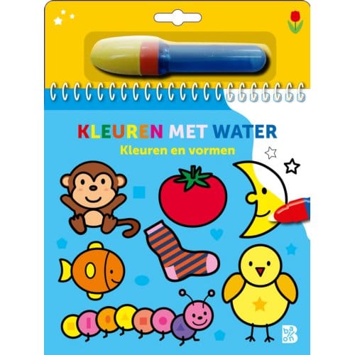 Kleuren met water - Kleuren en vormen