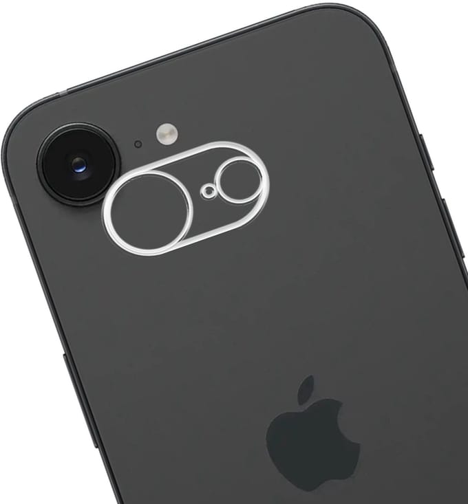 Camera Lens Protector - Geschikt voor Apple iPhone 16e / 17e - Extra Sterk - Camera Screenprotector - Beschermglas - Gehard Glas - Tempered Glass - Screen Protector
