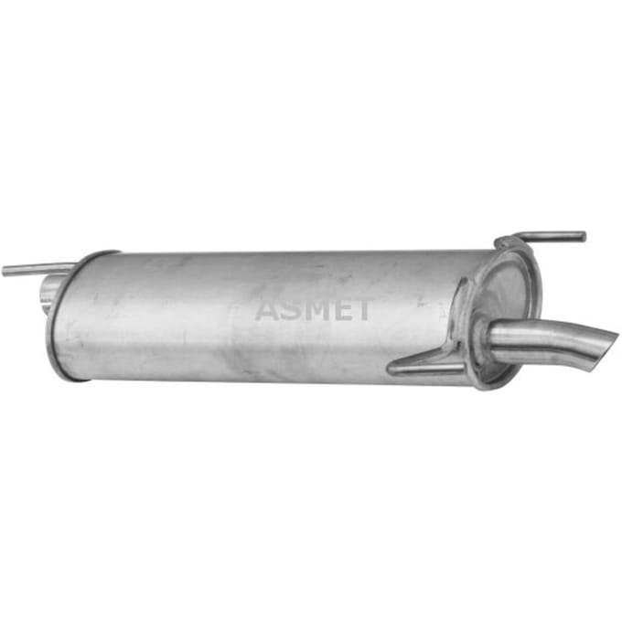 Geluiddemper achter ASMET 05.099