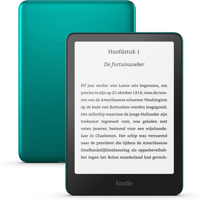Amazon Kindle Paperwhite Signature Edition - 32 GB - Jadegroen metallic