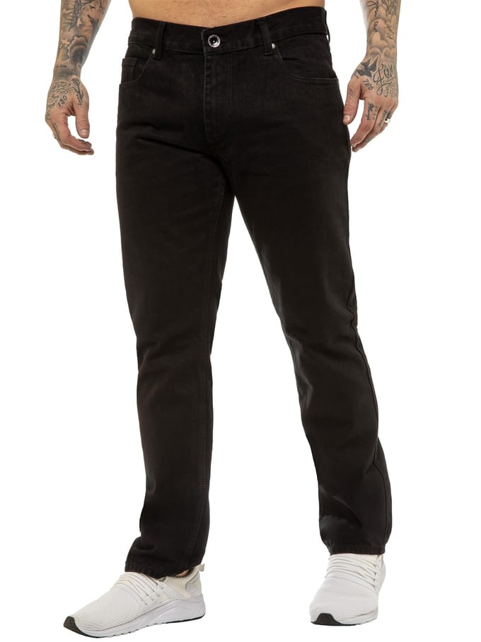 Enzo | Heren Regular Fit Rechtoe-Rechtaan Jeans
