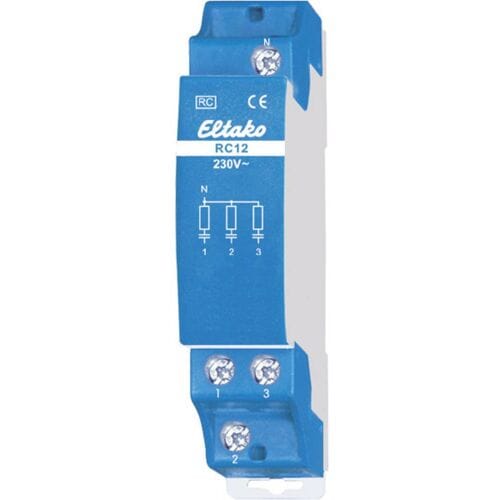 Eltako RC12-230V RC-element Bevestigingsrail (DIN-rail)