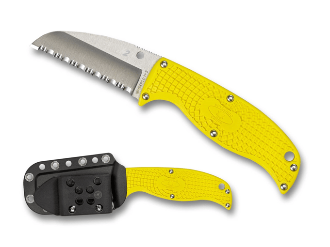 Spyderco enuff sheepsfoot salt