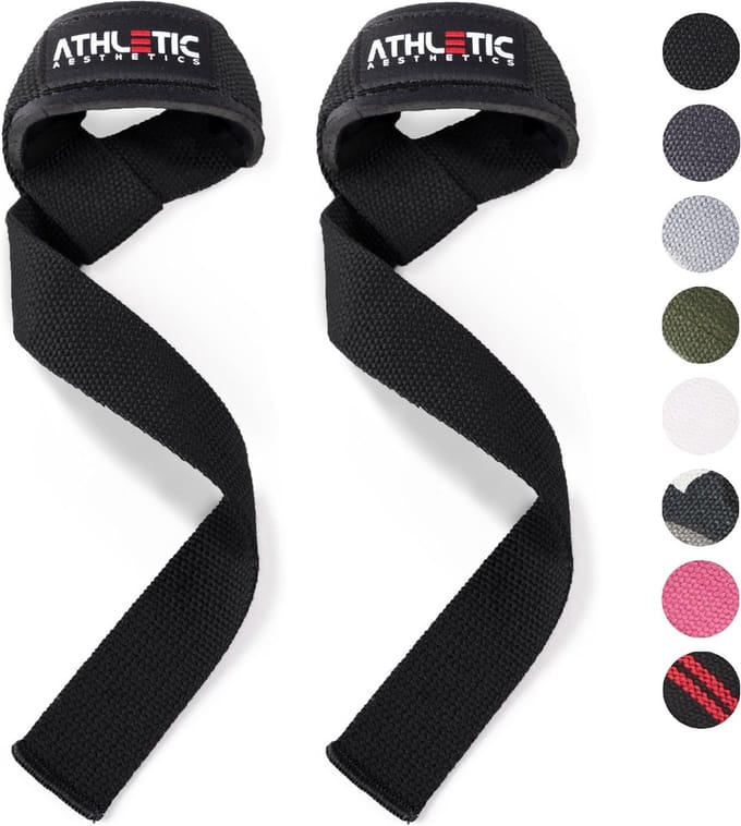 Professionele Lifting Straps voor Krachttraining - 60 cm voor Deadlifting en Gewichtheffen
