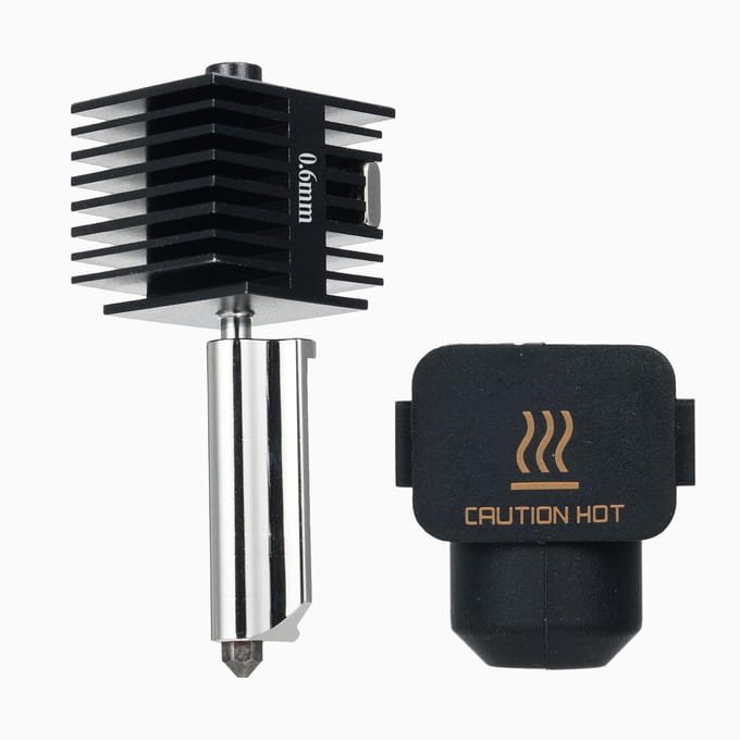 Accessoire de remplacement d'extrudeuse de kit d'extrémité chaude compatible avec les imprimantes 3D bambu lab A1 A1mini High 0.2mm