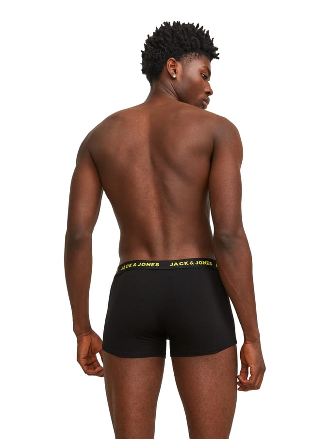 Jack & Jones Zwarte Boxershorts Heren JACBLACK Friday Multipack 5-Pack - Maat L
