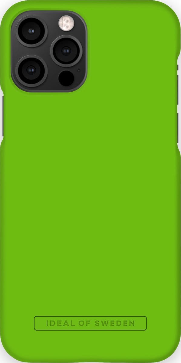 ideal of sweden fashion case seamless geschikt voor Apple iphone 12/12 pro hyper lime