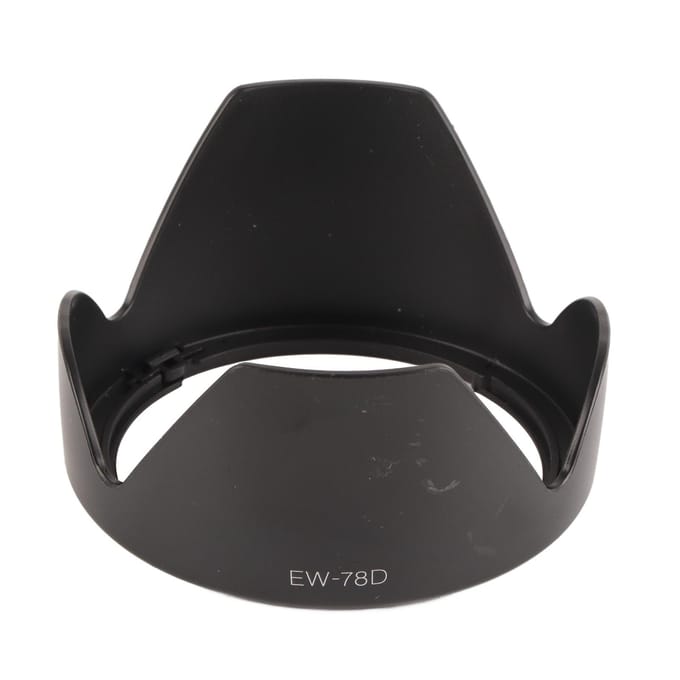 Pare-soleil de remplacement EW-78D à monture ABS pour objectif EF S 18-200 mm f/3,5-5,6 IS black