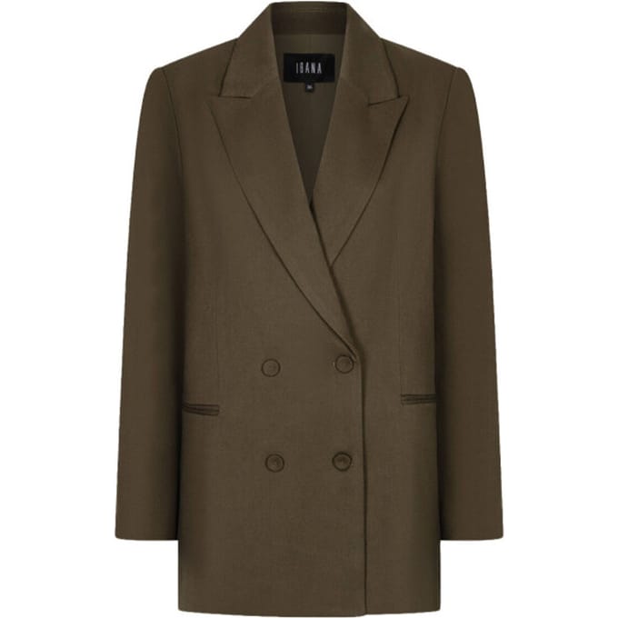 Ibana Joana Blazers Dames - Khaki - Maat 42