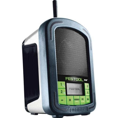 Festool BR 10 DAB+ Bouwradio FM, DAB+ AUX, Bluetooth, USB