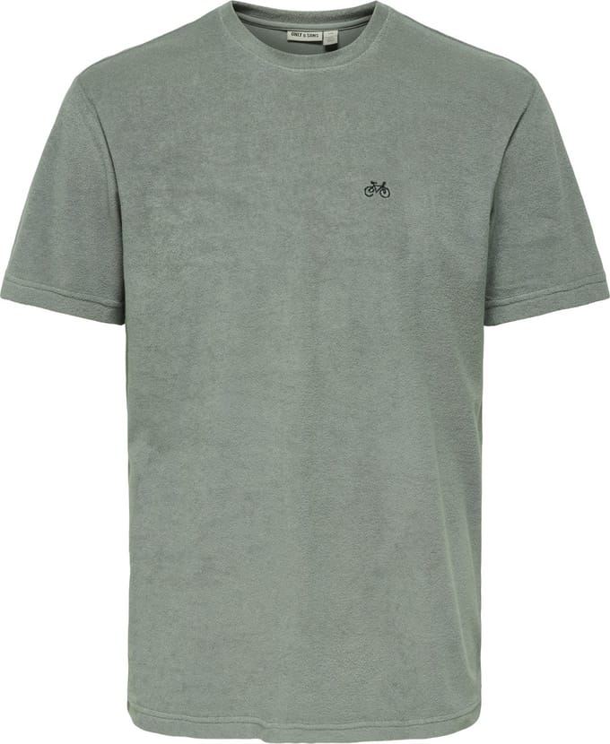 ONLY&SONS - ONSTELLAS REG SS FROTTE TEE - Heren - T-shirts