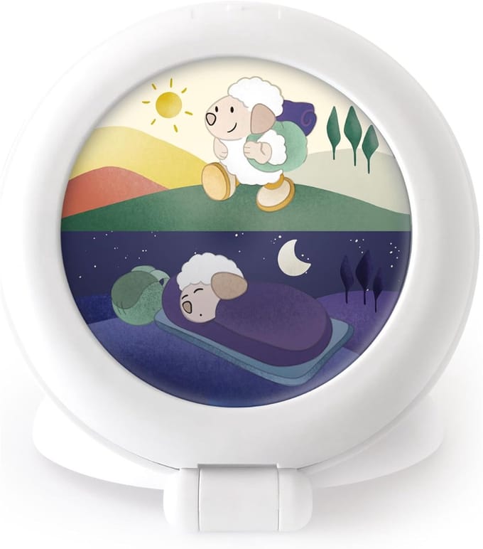 SNJY® Slaaptrainer Kinderen - Slaapwekker - Kinderwekker - Draagbaar - Wit
