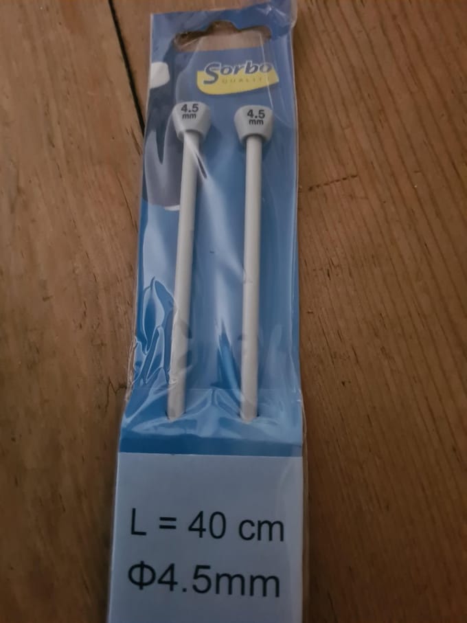 Sorbo Breinaalden 40cm 4.5mm