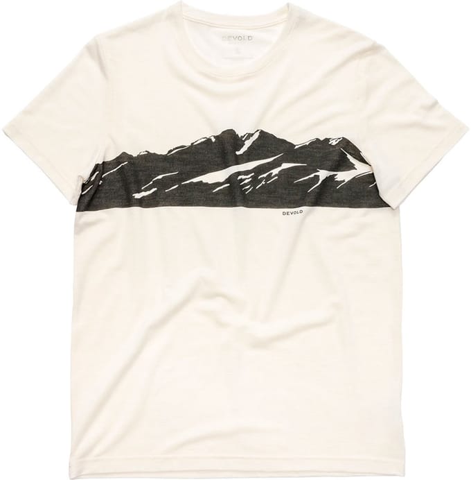 Devold Of Norway View T-shirt Met Korte Mouwen Wit XL Man