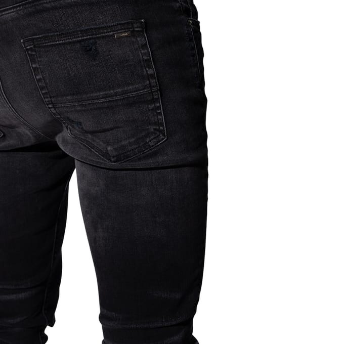 Amiri Slash Verouderde Zwarte Jeans