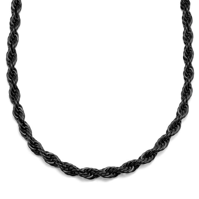 Collin Amager Gunmetal 10 mm Touwschakelketting