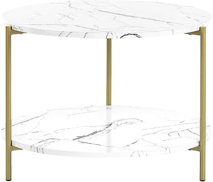 REVA - Salontafel - Wit - MDF