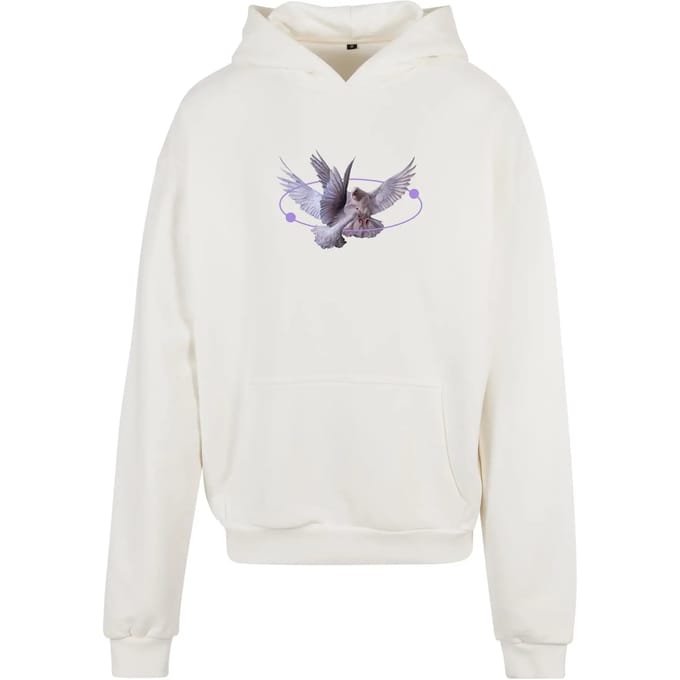 Mister Tee - Vive La Liberte Oversize Hoodie/trui - S - Wit