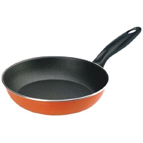 Poêle - Ibili - 916328 - Orange - 28 cm - Acier émaillé antiadhésif orange