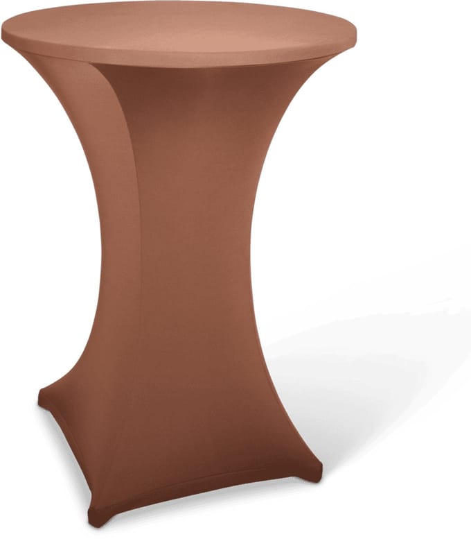 Statafelshop - Statafelrok - Bruin - Ø85 cm