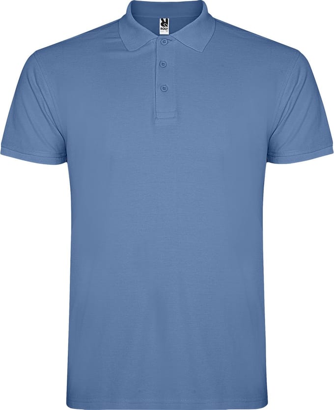 Roly - Star Polo - Sky Blue 10 maat XL