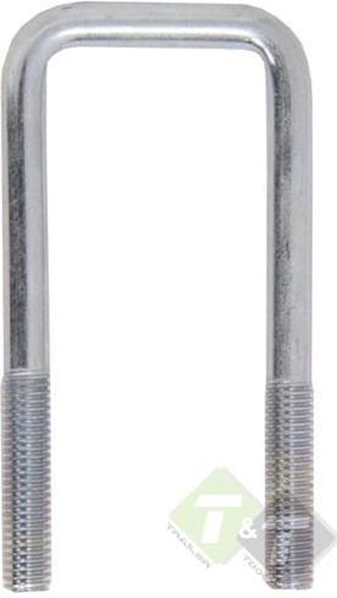 33mm x 80mm U bout - u beugel - kokerklem
