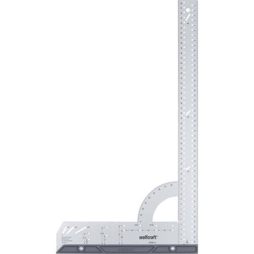 wolfcraft - Winkelhaak - 500mm - Blokhaak - Schrijfhaak - Metaal - 5206000