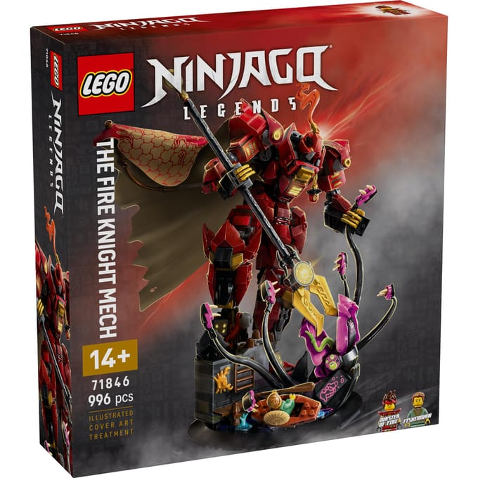 LEGO NINJAGO De Vuurriddermecha Bouwpakket voor Kinderen - 71846