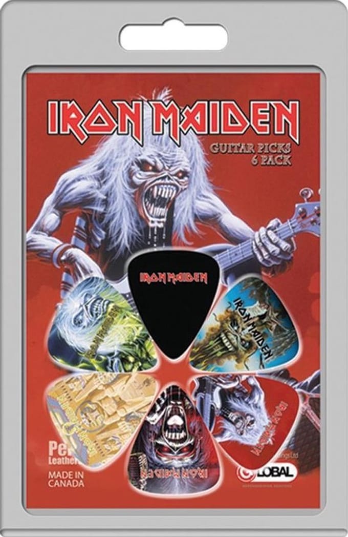 Perri's - Iron Maiden - plectrum - Medium 0.71 mm - 6-pack