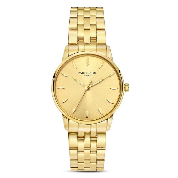 Parte Di Me Orologio rond dames horloge goudkleurig PDM09045
