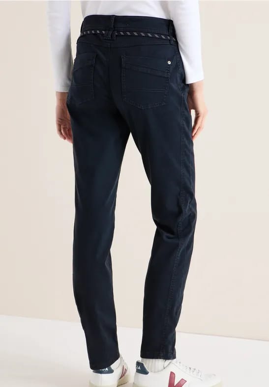 Broek met smalle pijpen
