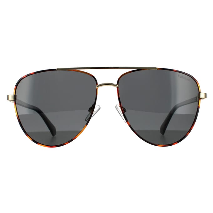 Polaroid zonnebril PLD 4126/S 06J M9 GOUD HAVANA GRIJS POLARISEERD