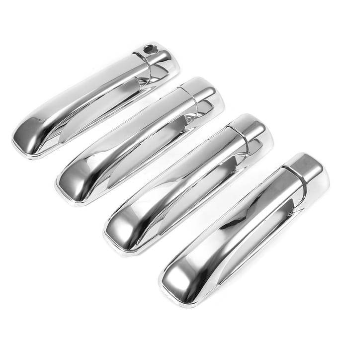 Auto Galvaniseer Deurklink Cover Trim Vervanging Past voor Dodge Ram 1500 20092015 white