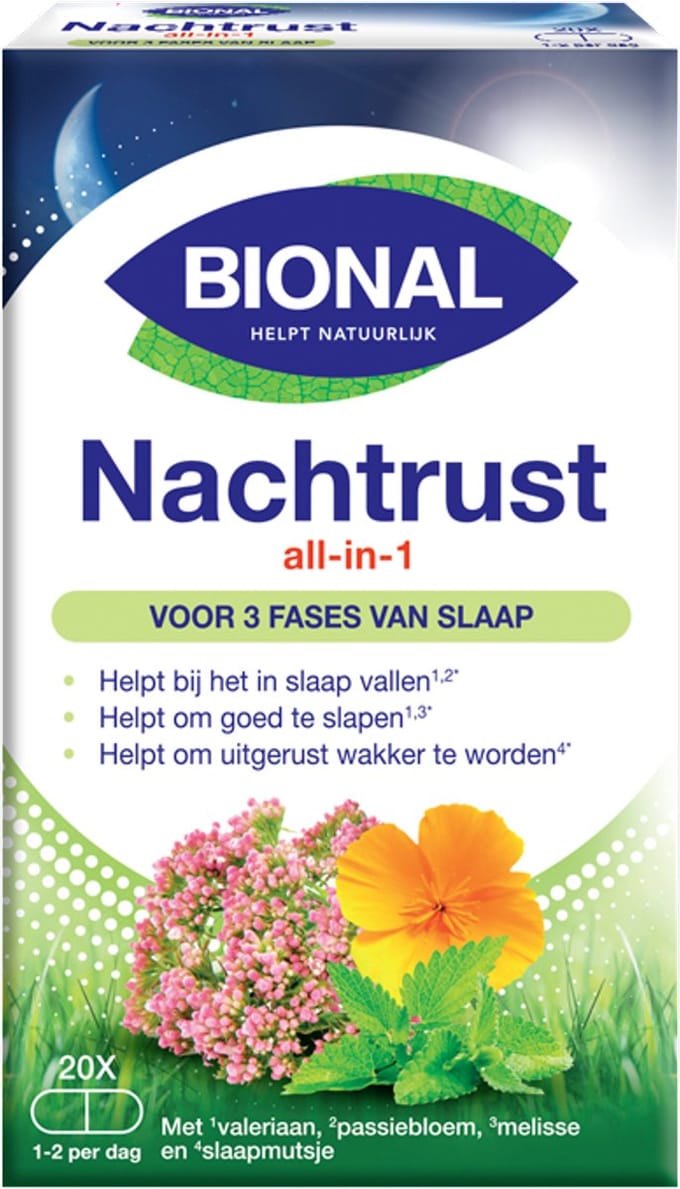 Bional Nachtrust All-in-1 - 20 capsules